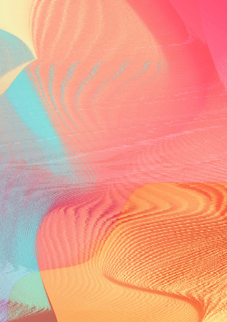 Abstract Waves 1 White