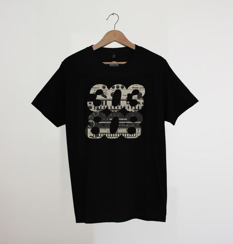 303 808 Black