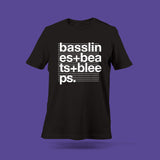 Basslines + Beats + Bleeps Black