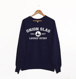 Sale Sweatshirt Medium Onion Slag