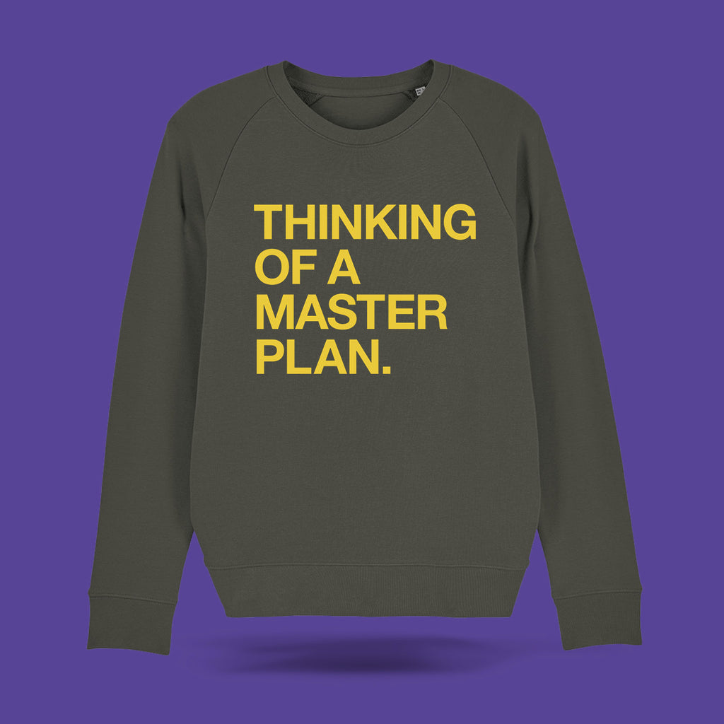 Thinking Of A Masterplan Sweatshirt Khaki