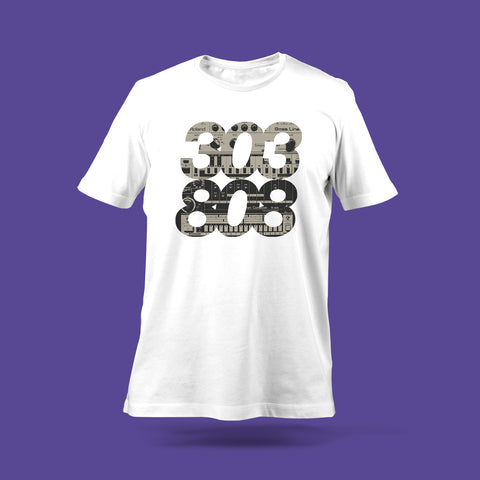 303 808 White